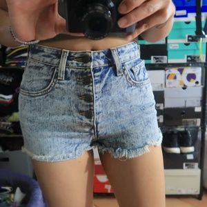 WILDFOX DENIM SHORTS